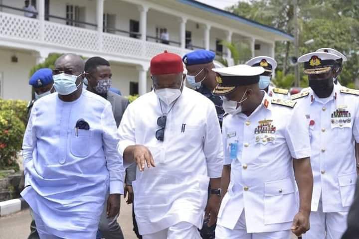 Okezie Ikpeazu at Nigerian Navy