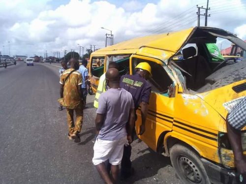 Accident in oshodi, Lagos State