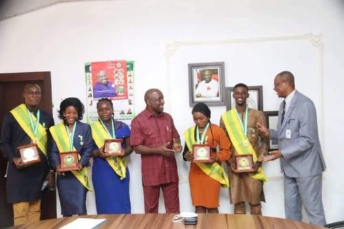 Okezie Ikpeazu, has congratulated five 2021 NYSC Presidential Awardees