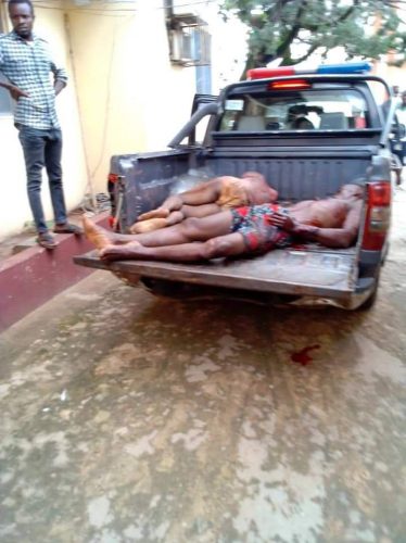 Father, Son Butchers Self Over Corn In Anambra